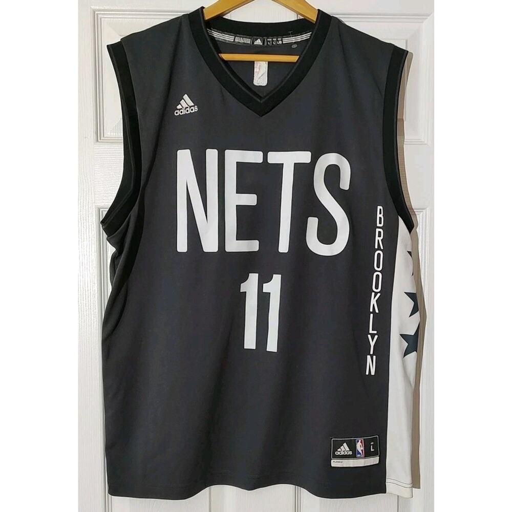 Men's Brooklyn Nets Brooke Lopez #11 Adidas Alternate Remix Jersey - Large